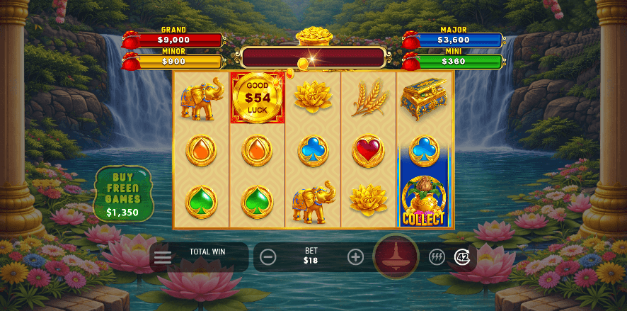 Indian Fortune Cash Collect